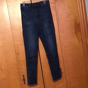 American Eagle super high waisted curvy jeggings